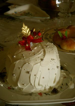 超簡単　アイスクリームのクリスマスケーキ-レシピのメイン写真