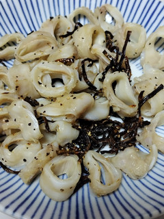 豚軟骨(食道)の塩こんぶ炒めと醤油炒め-レシピのメイン写真