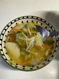 簡単な基本の野菜スープ ポトフ風-レシピのメイン写真