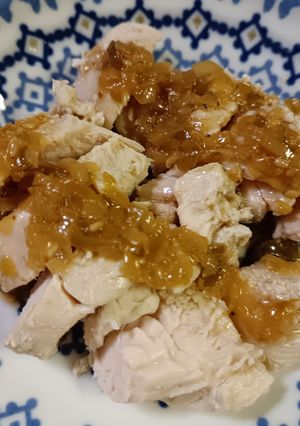 ササミ茹で蒸し風-レシピのメイン写真