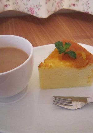 ＊ふわふわ、スフレチーズケーキ＊-レシピのメイン写真