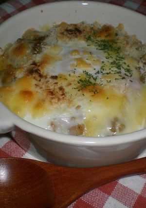 *ひとりご飯* うどんドリア-レシピのメイン写真