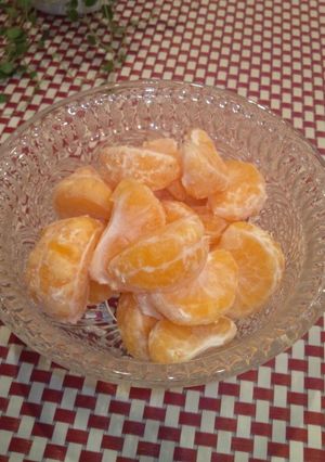 すぐ食べれる♪冷凍みかん-レシピのメイン写真