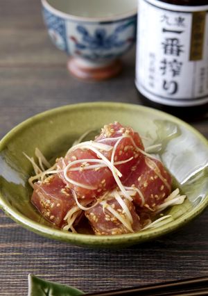 まぐろの味噌ユッケ-レシピのメイン写真