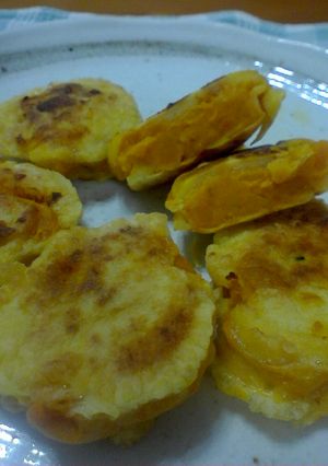 かぼちゃのマヨお焼き-レシピのメイン写真