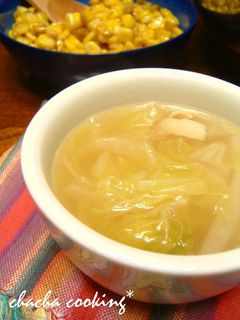 白菜と鶏のあったか中華スープ-レシピのメイン写真