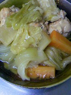 おでんの素で手羽元と野菜のとろとろ煮-レシピのメイン写真