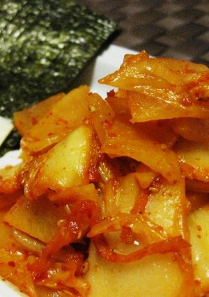 焼キムチたくあん-レシピのメイン写真