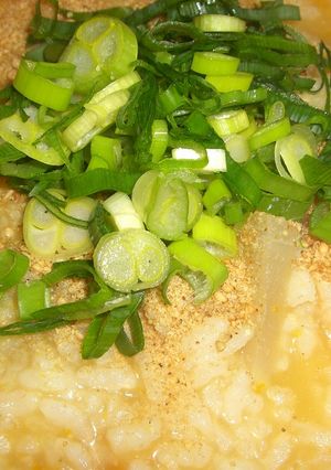 かぼちゃと大根の中華がゆ-レシピのメイン写真