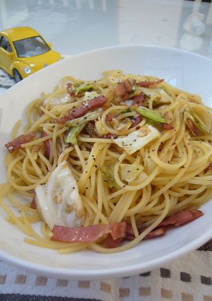 キャベツとベーコンのバルサミコパスタ-レシピのメイン写真