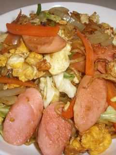 野菜たっぷり♪レインボー焼きそば-レシピのメイン写真