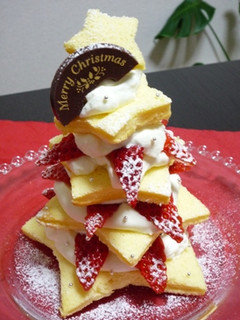 クリスマス ツリーケーキ-レシピのメイン写真