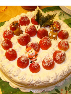 ベーシック♚クリスマスケーキ-レシピのメイン写真