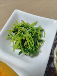 わさび風味の豆苗ナムル※簡単レンジ副菜-レシピのメイン写真