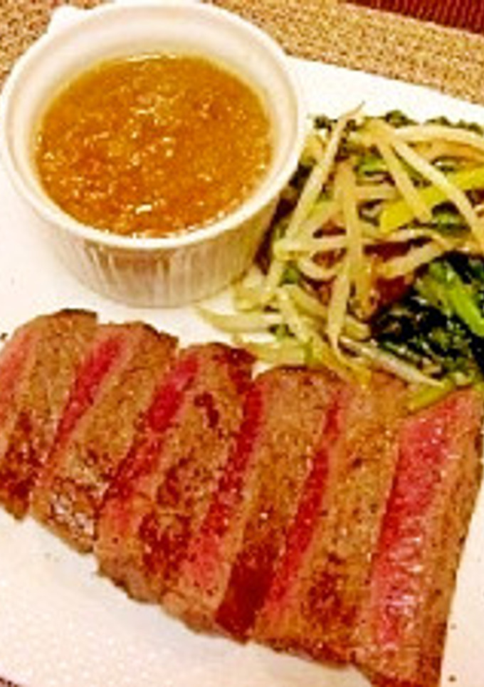 大根おろしの和風ステーキソース-レシピのメイン写真
