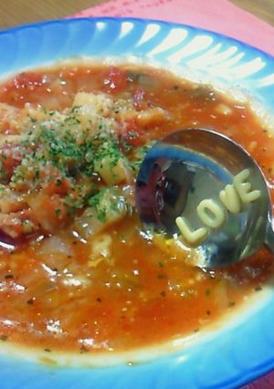 じっくり煮込んだ優しいミネストローネ-レシピのメイン写真