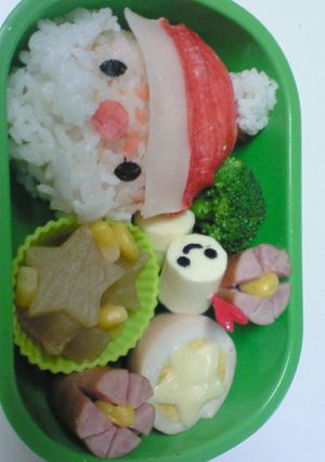 サンタさん(キャラ弁)-レシピのメイン写真