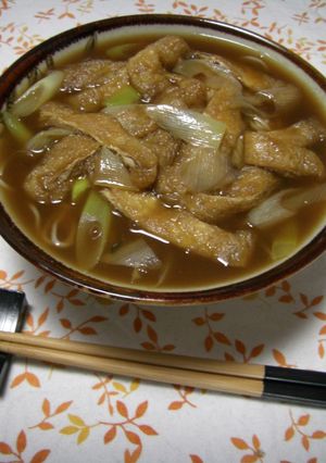 きつねカレーそうめん-レシピのメイン写真