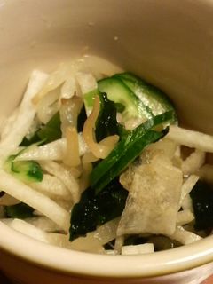 ☆さっぱり大根の酢の物☆-レシピのメイン写真