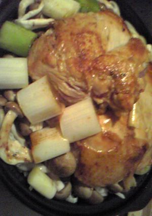 タジン鍋。照り焼きチキン♪-レシピのメイン写真