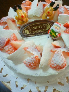 クリスマスケーキ-レシピのメイン写真