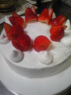 クリスマスケーキ*-レシピのメイン写真