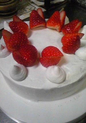 クリスマスケーキ*-レシピのメイン写真