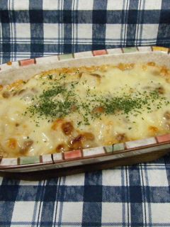 長芋納豆のネバネバアツアツオーブン焼き♪-レシピのメイン写真