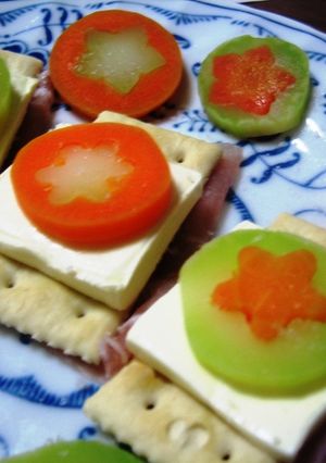☆メリークリスマスな飾り野菜☆-レシピのメイン写真