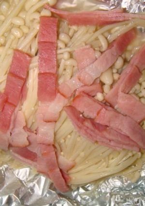 【簡単グリル】えのきだけのホイル焼き-レシピのメイン写真
