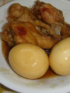 手羽先とゆで卵の酢煮-レシピのメイン写真
