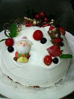 クリスマスケーキ 2008年-レシピのメイン写真