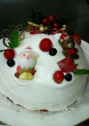 クリスマスケーキ　２００８年-レシピのメイン写真