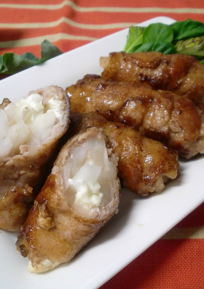 バルサミコｄｅ～豚の梨巻き照焼き風-レシピのメイン写真