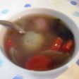くわいと根野菜スープ
