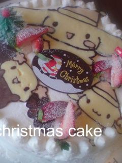 クリスマスケーキ☆シナモンキャラケーキ-レシピのメイン写真