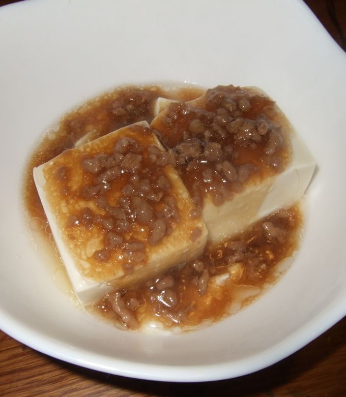 湯豆腐のそぼろあんかけ by のらばた 【クックパッド】 簡単おいしい