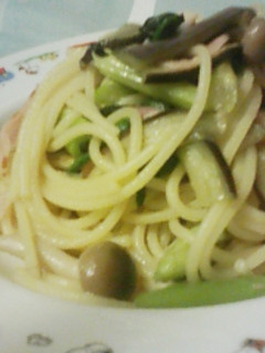 簡単!味噌の具だくさん和風パスタ-レシピのメイン写真
