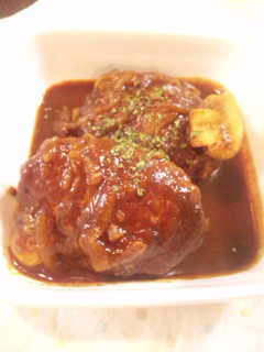 煮込みハンバーグ-レシピのメイン写真