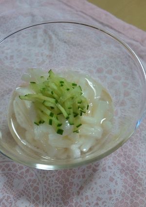 山芋の酢の物-レシピのメイン写真