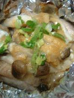 鶏肉の味噌ホイル焼き-レシピのメイン写真