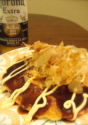 関西風山芋入りフワフワお好み焼き-レシピのメイン写真