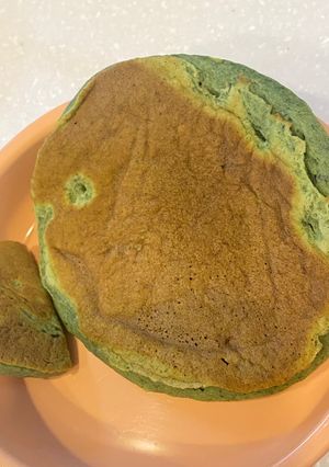 ほうれん草バナナパンケーキ-レシピのメイン写真
