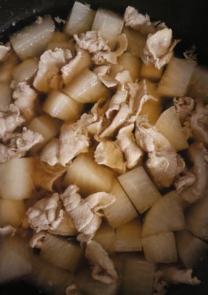 大根と豚バラの煮物-レシピのメイン写真