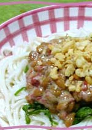 梅納豆麺-レシピのメイン写真