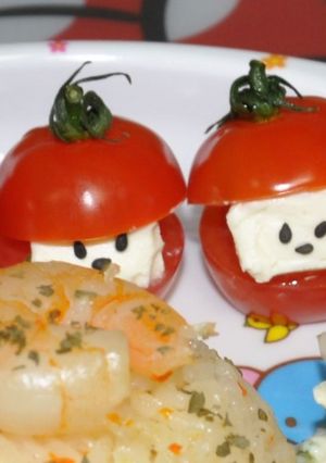手抜きトマトサンタ-レシピのメイン写真