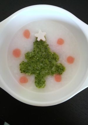 X'mas離乳食☆ (6ヶ月)-レシピのメイン写真