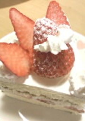 でこるだけークリスマス風ショートケーキ★-レシピのメイン写真