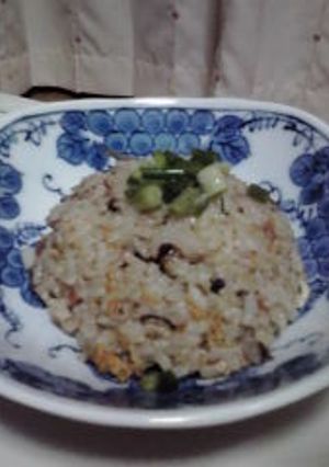 福を呼ぶ、残り物チャーハン(エビ風味)-レシピのメイン写真