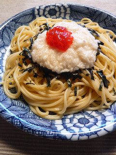 山芋のスパゲティ-レシピのメイン写真
